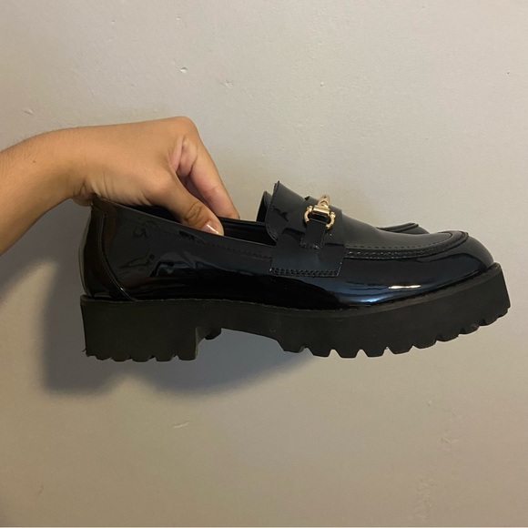 Princess Polly Platform Loafers Size 7 - Picture 2 of 5